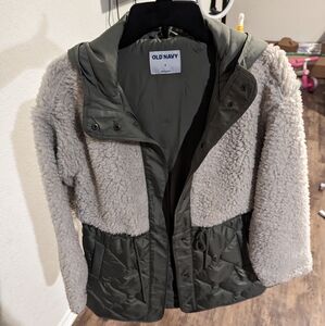 Old navy sherpa jacket